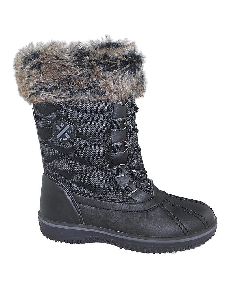 Pamela Ladies Fur Trim Winter Snow Boot 4 Pamela Ladies Fur Trim Winter Snow Boot - Image 2