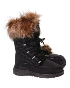 Inessa II Ladies Fur Trim Winter Snow Boot