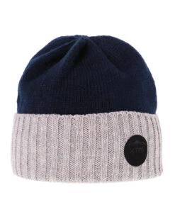 Leo Kids' Knitted Fleece Lined Beanie 8 Leo Kids' Knitted Fleece Lined Beanie -North-Co Store HK039 NVY 01