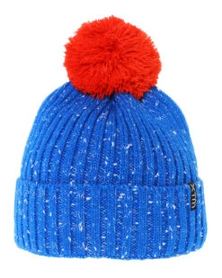 Stax Kids' Speckled Yarn Pompom Beanie