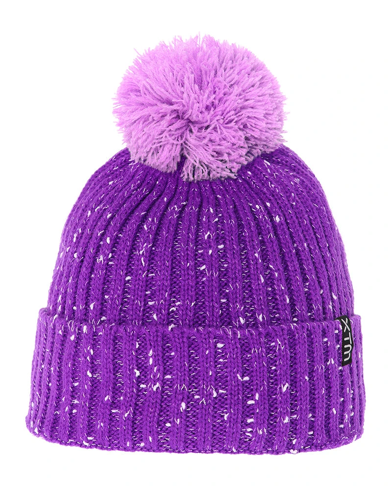 Stax Kids' Speckled Yarn Pompom Beanie 5 Stax Kids' Speckled Yarn Pompom Beanie - Image 3