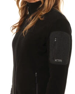 Wild Cat Ladies DWR Fleece Jacket 14 Wild Cat Ladies DWR Fleece Jacket -North-Co Store NL020 BLK 03
