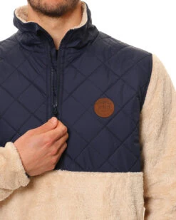 Basecamp Sherpa Fleece Men's Jacket -North-Co Store NM010 CRM 04