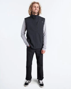 Sierra Men's Softshell Vest 25 Sierra Men's Softshell Vest -North-Co Store NM017 BLK 08