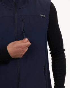 Sierra Men's Softshell Vest 31 Sierra Men's Softshell Vest -North-Co Store NM017 NVY 04