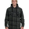 Woodsman Plaid Check Sherpa Hooded Jacket -North-Co Store NM029 FOR 01