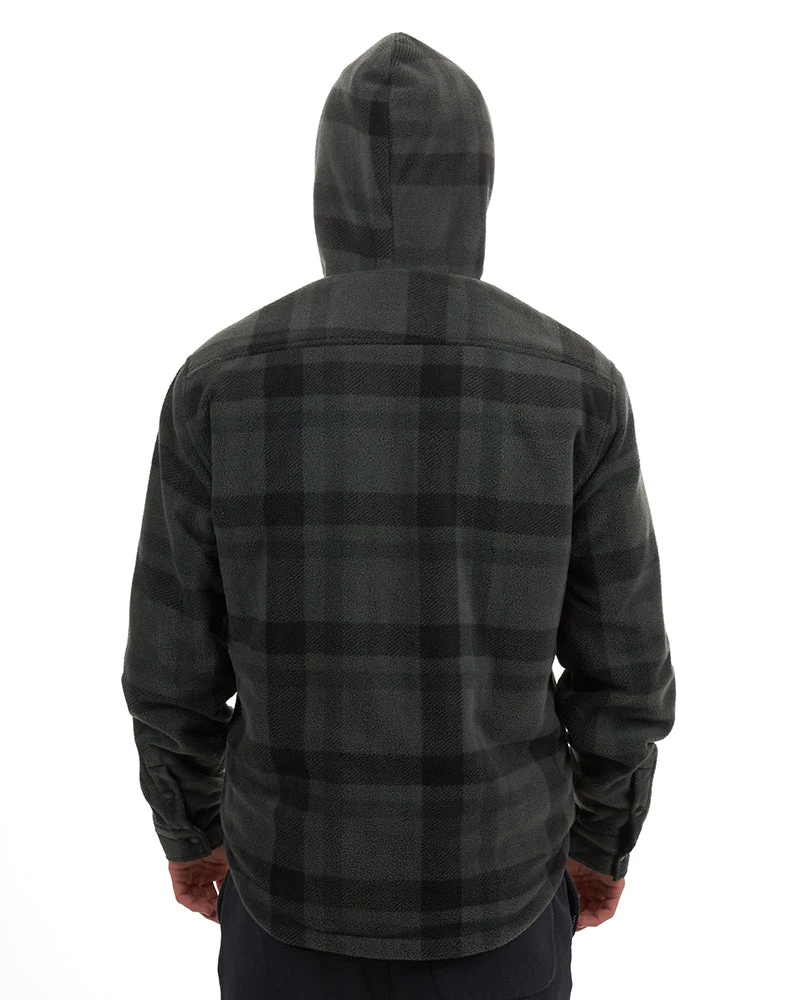 Woodsman Plaid Check Sherpa Hooded Jacket 5 Woodsman Plaid Check Sherpa Hooded Jacket - Image 3