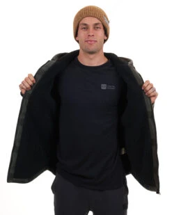 Woodsman Plaid Check Sherpa Hooded Jacket 22 Woodsman Plaid Check Sherpa Hooded Jacket -North-Co Store NM029 FOR 06