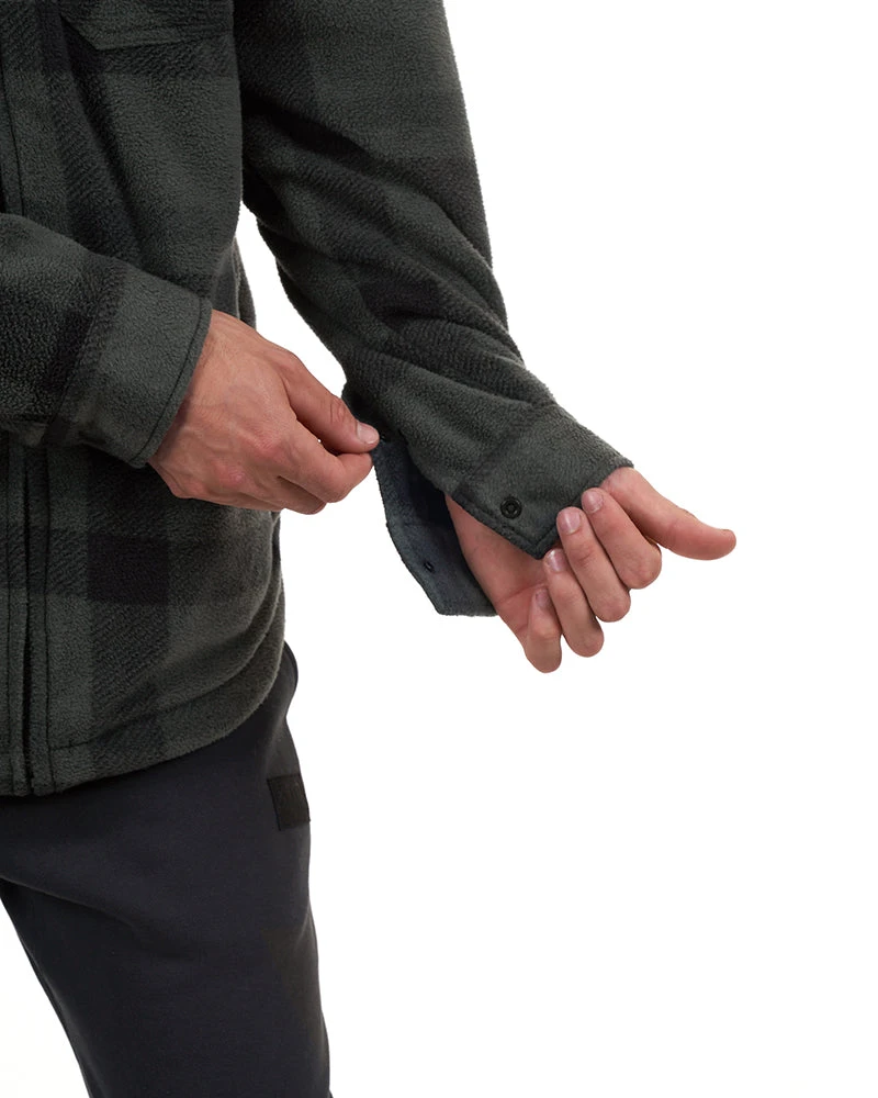 Woodsman Plaid Check Sherpa Hooded Jacket 9 Woodsman Plaid Check Sherpa Hooded Jacket - Image 7