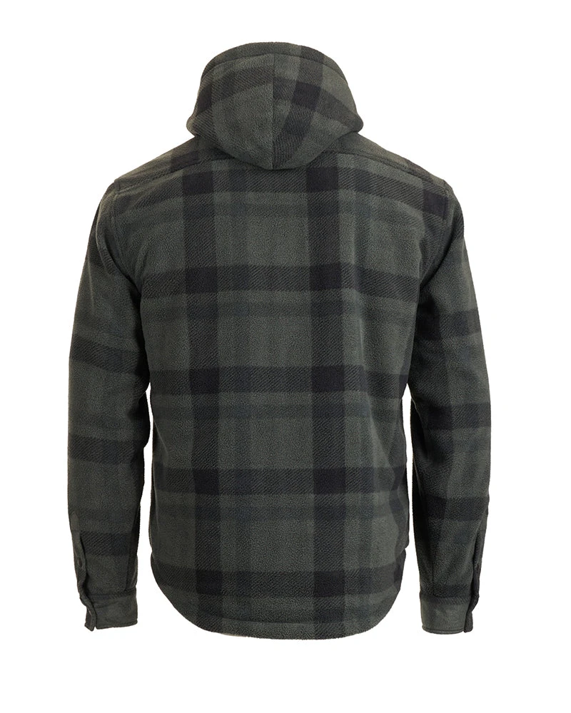Woodsman Plaid Check Sherpa Hooded Jacket 11 Woodsman Plaid Check Sherpa Hooded Jacket - Image 9