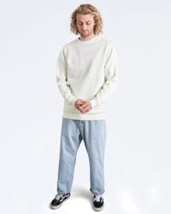 Nomad Certified Organic Cotton Yarn Blend Crew Neck Jumper 21 Nomad Certified Organic Cotton Yarn Blend Crew Neck Jumper -North-Co Store NU011 EGT 03