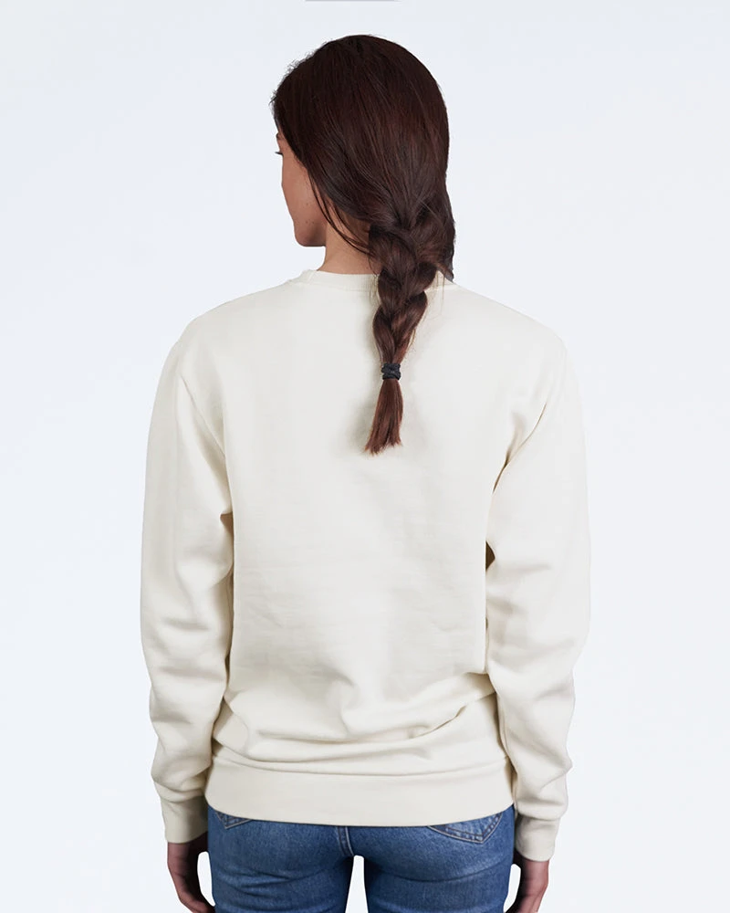 Nomad Certified Organic Cotton Yarn Blend Crew Neck Jumper 8 Nomad Certified Organic Cotton Yarn Blend Crew Neck Jumper - Image 6