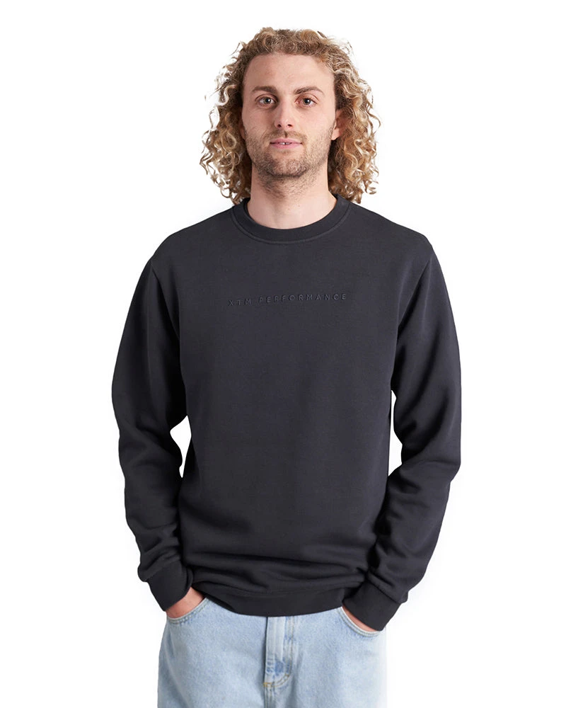 Nomad Certified Organic Cotton Yarn Blend Crew Neck Jumper 12 Nomad Certified Organic Cotton Yarn Blend Crew Neck Jumper - Image 10