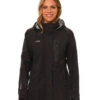 Kimberley Ladies Tri-Layer Rain Jacket 2 Kimberley Ladies Tri-Layer Rain Jacket -North-Co Store RL001 BLK 01