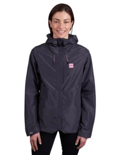 Tarkine Ladies Ripstop Rain Shell Jacket 32 Tarkine Ladies Ripstop Rain Shell Jacket -North-Co Store RL003 GNT 01