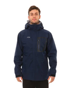 Kakadu Men's Tri-Layer Rain Jacket -North-Co Store RM001 NVY 01