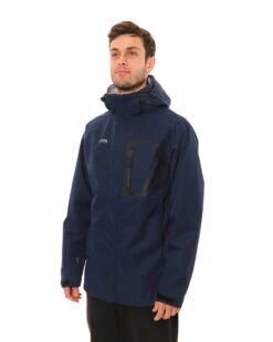 Kakadu Men's Tri-Layer Rain Jacket -North-Co Store RM001 NVY 02