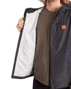 Tarkine Mens Ripstop Rain Shell Jacket -North-Co Store RM003 GNT 10