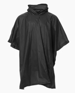 Stash Packable Rain Poncho -North-Co Store RU007 BLK 04
