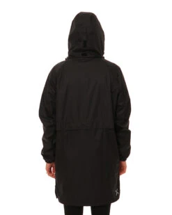 Stash 3/4 Length Waterproof Rain Jacket -North-Co Store RU013 BLK 09