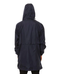 Stash 3/4 Length Waterproof Rain Jacket -North-Co Store RU013 PBL 03