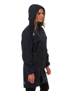 Stash 3/4 Length Waterproof Rain Jacket -North-Co Store RU013 PBL 08