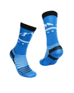 Snowy Kids' Merino Blend Lightweight Sock 14 Snowy Kids' Merino Blend Lightweight Sock -North-Co Store SK021 FBL 01