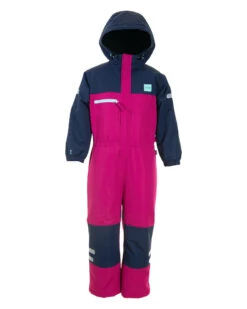 Suki Kids Sizes One Piece Snow Ski Suit 2-8 Years -North-Co Store TK044 FUSFRONT