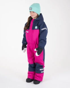 Suki Kids Sizes One Piece Snow Ski Suit 2-8 Years -North-Co Store TK044 FUSMODEL2
