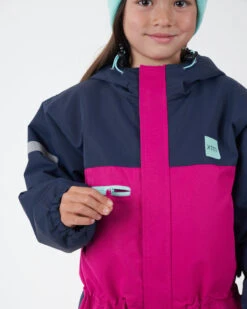 Suki Kids Sizes One Piece Snow Ski Suit 2-8 Years -North-Co Store TK044 FUSModel6