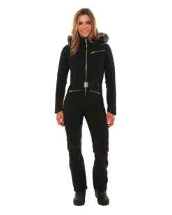 Cortina Ladies One Piece Ski Suit -North-Co Store TL045 BLK 02